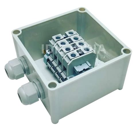 commercial junction box|large junction box with terminals.